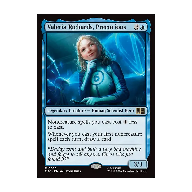 Valeria Richards, Precocious - Marvel Super Heroes Commander (Near Mint)