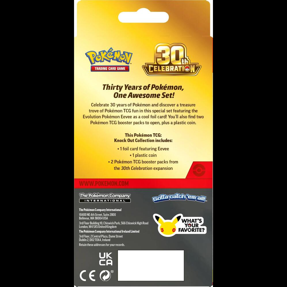 Pokemon TCG: 30th Celebration - Knock Out Collection (Preorder)