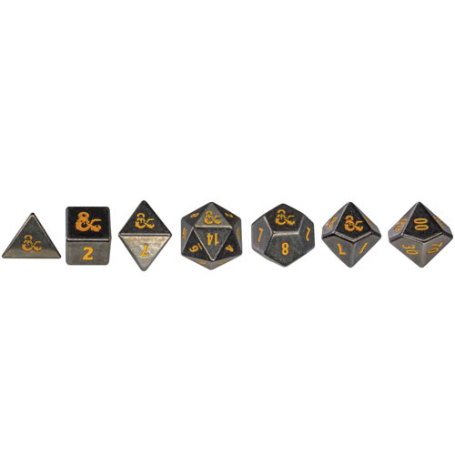 D&D Heavy Metal Dice Set: Realmspace (7)