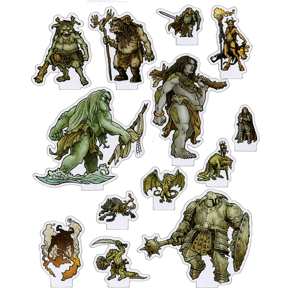 Dragonbane RPG: Monster Standee Set