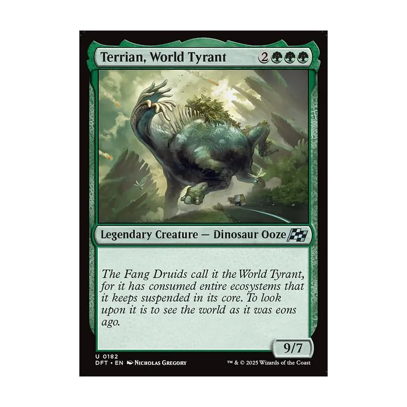 Terrian, World Tyrant - Aetherdrift (Near Mint)