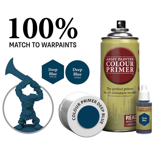 Army Painter Color Primer: Deep Blue (400ml)