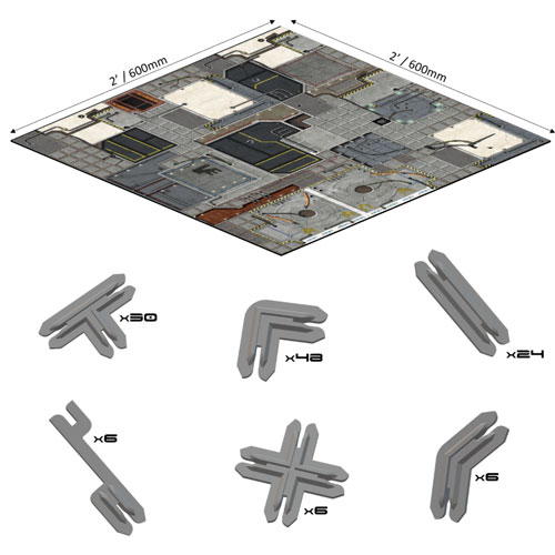 Battle Systems Terrain: Galactic Core Set