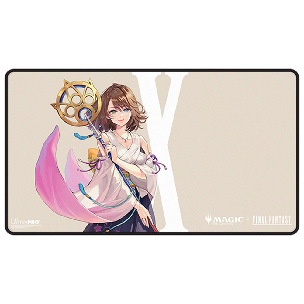 MTG Black Stitched Playmat: Final Fantasy - Yuna, Grand Summoner (Preorder)