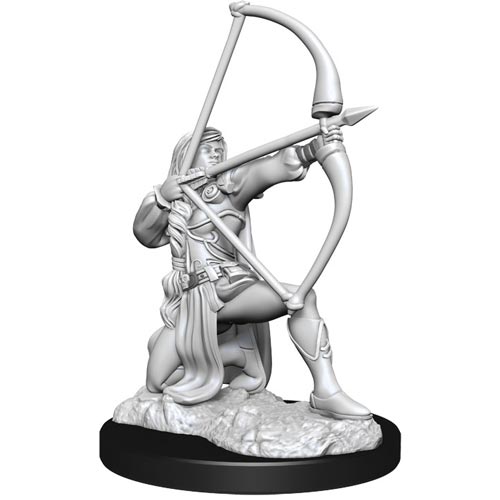 Pathfinder Battles Deep Cuts Unpainted Minis: W15 Female Human Fighter