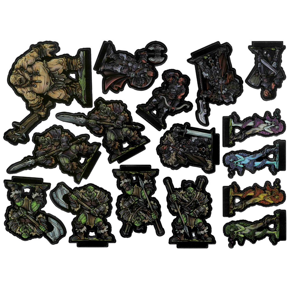 GTG 2D Minis: Wildlands Set