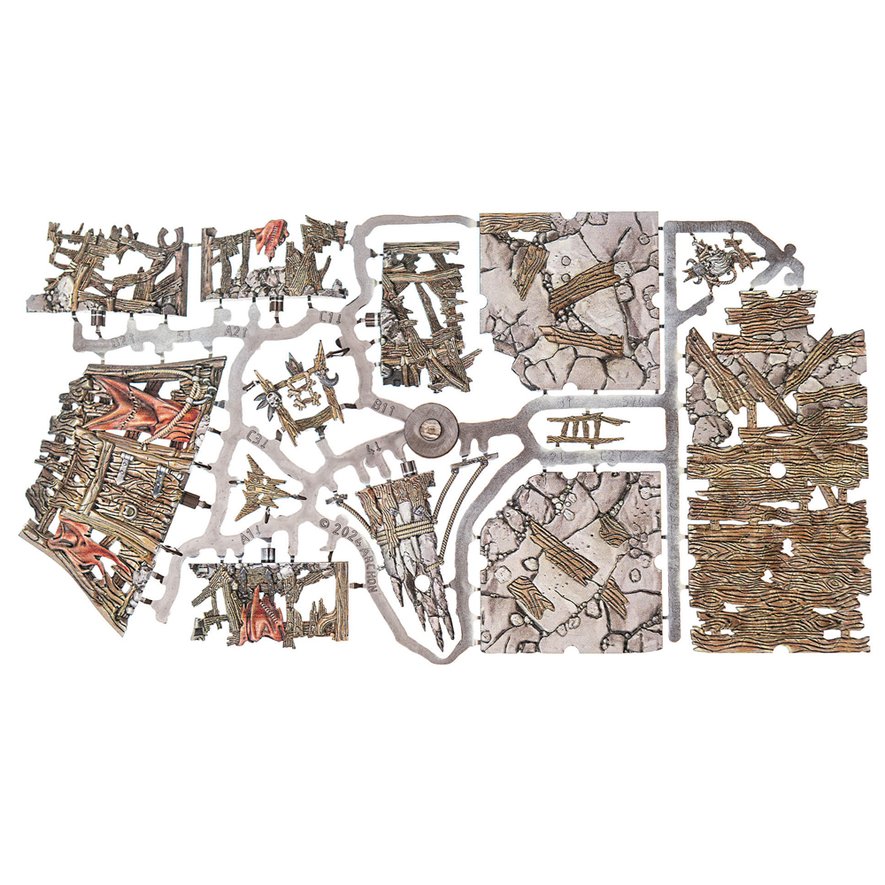 Dungeons & Lasers PrismaCast Pre-Painted: Goblin Lair