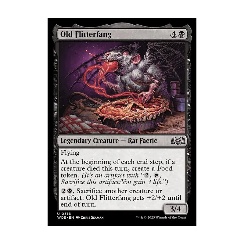 Old Flitterfang - Wilds of Eldraine (Near Mint)
