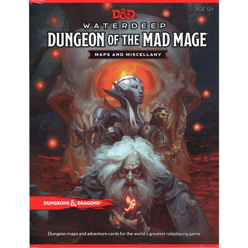 D&D 5E RPG : Waterdeep - Dungeon of the Mad Mage - Maps & Miscellany