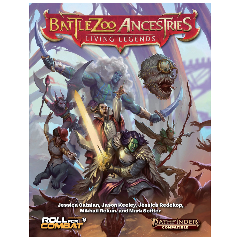 Battlezoo Ancestries: Living Legends (Pathfinder 2E Compatible)