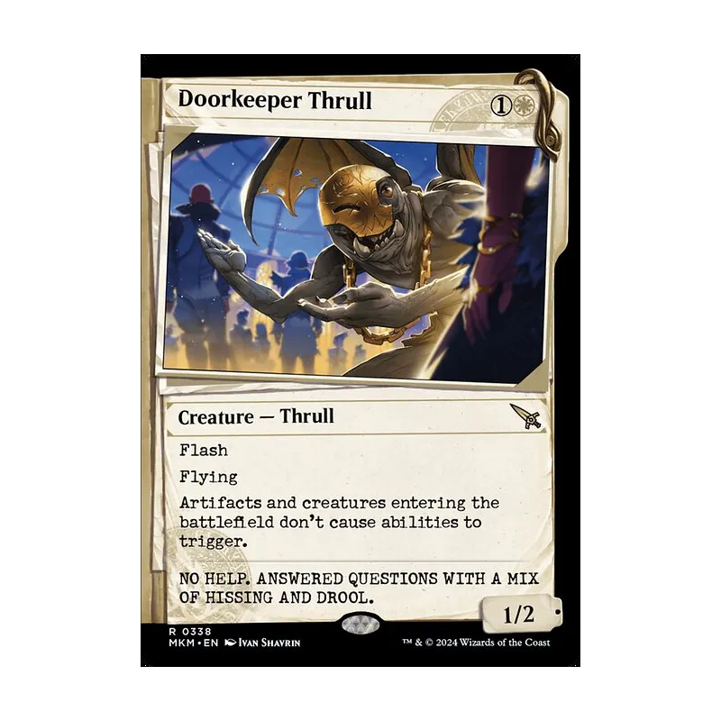 Doorkeeper Thrull (Showcase) - Murders at Karlov Manor (Near Mint)