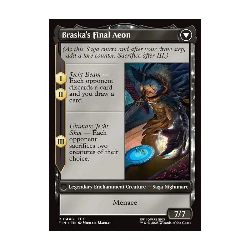 Jecht, Reluctant Guardian // Braska's Final Aeon (Extended Art) - Final Fantasy (Near Mint)
