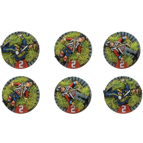 Black Powder Epic Battles: Waterloo - British Casualty Markers