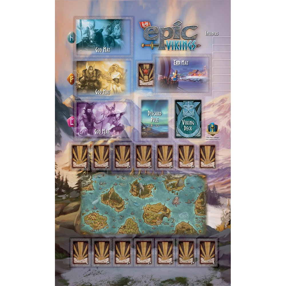 Tiny Epic Vikings: Gaming Mat
