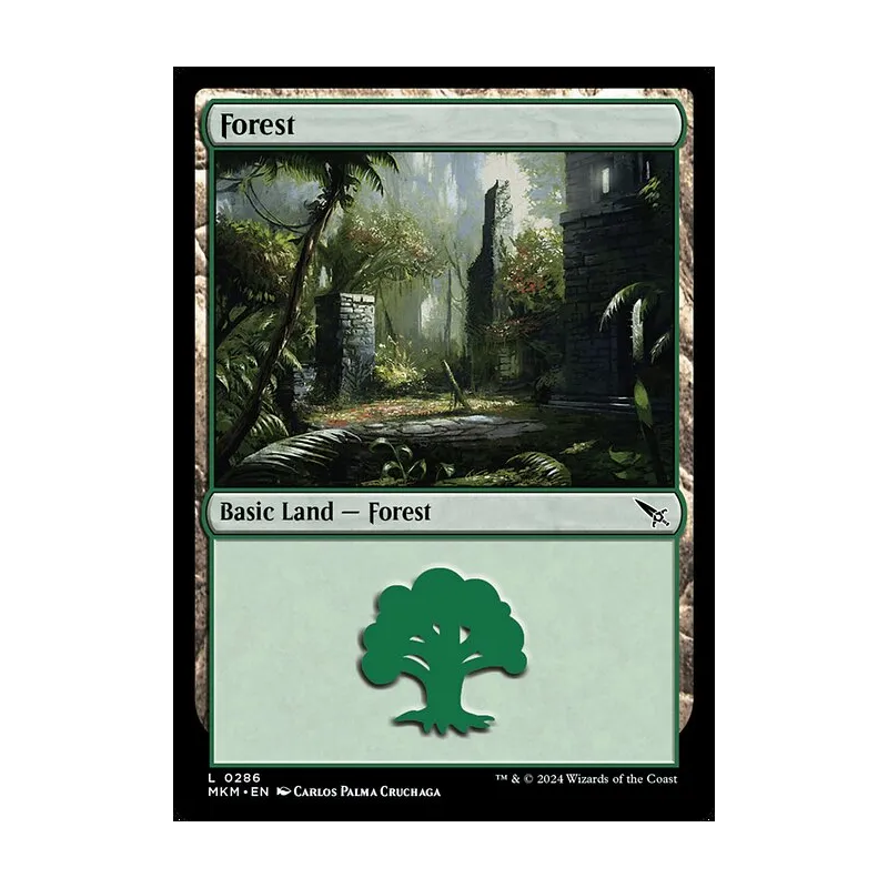 Forest (0286) - Murders at Karlov Manor (Near Mint)