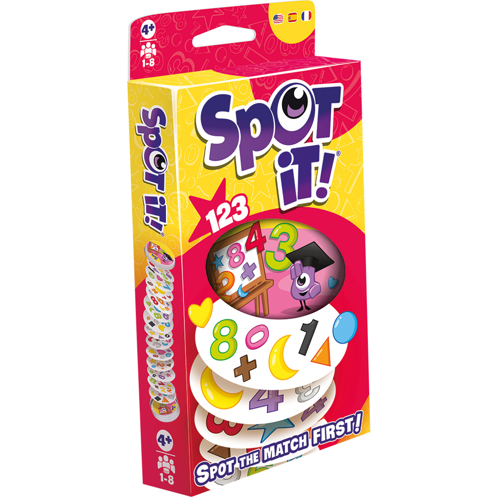 Spot It! 1, 2, 3 (Eco Blister)