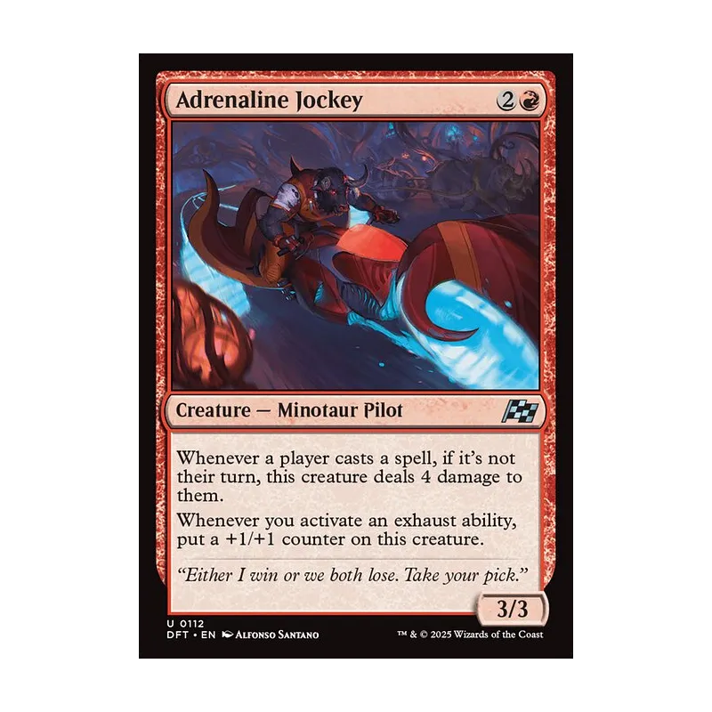 Adrenaline Jockey - Aetherdrift (Near Mint)
