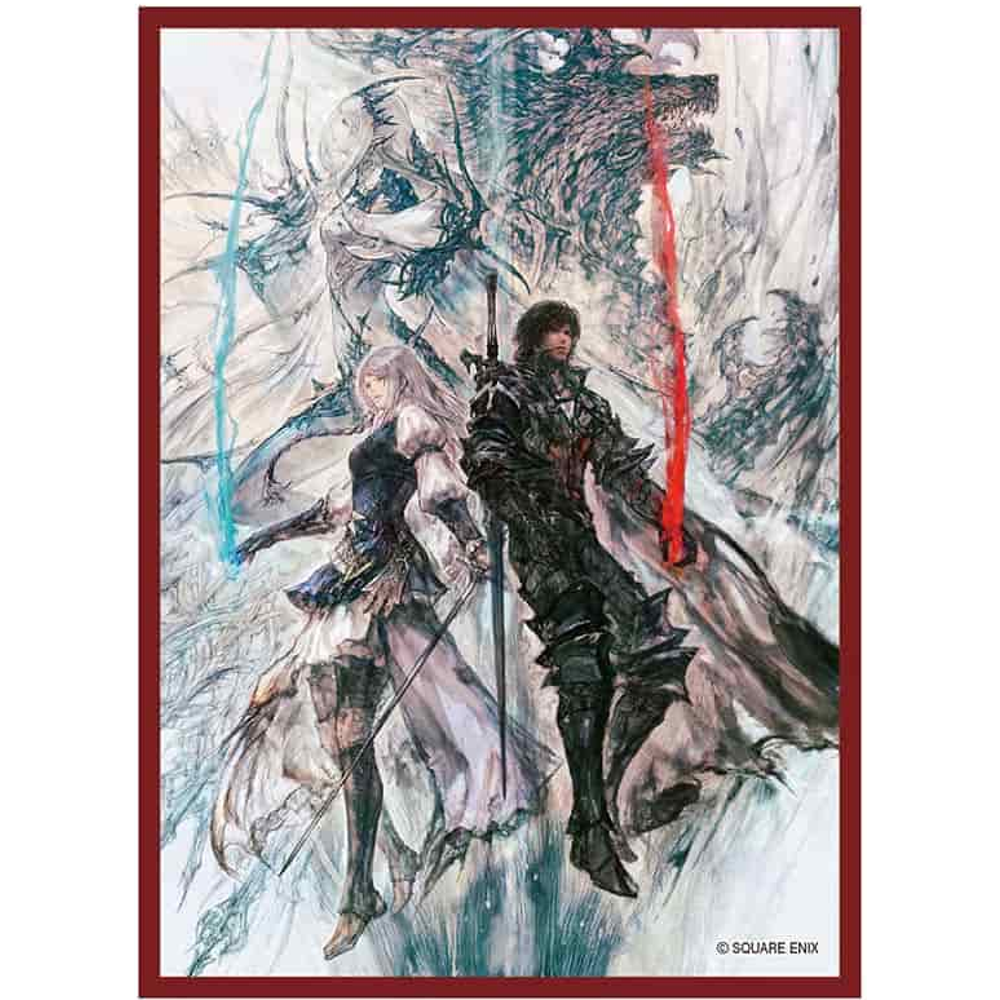 Final Fantasy XVI Card Sleeves: Fiery Heart, Icy Resolve (100) (New Arrival)