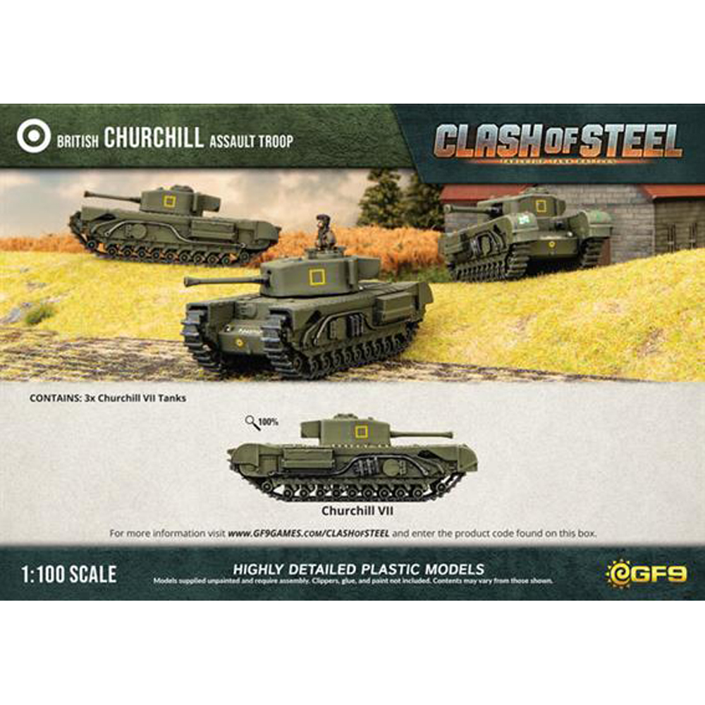 Clash of Steel: British - Churchill Assault Troop