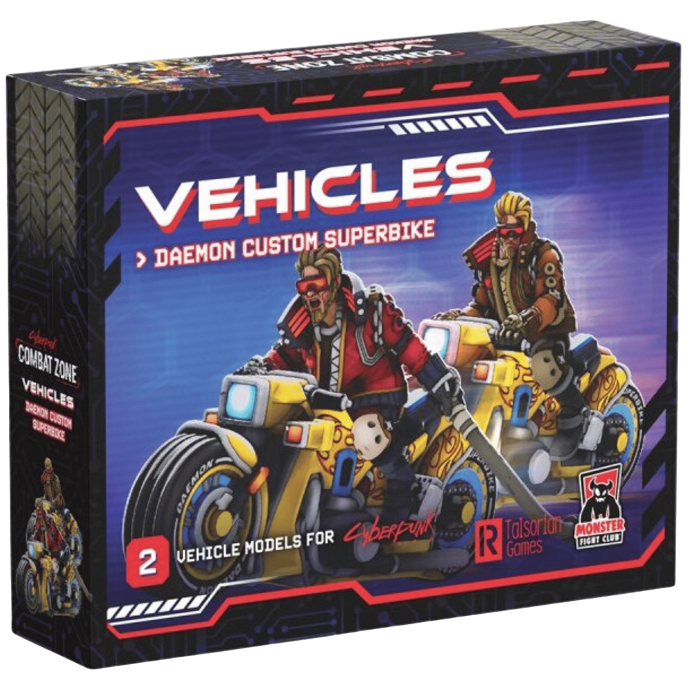 Cyberpunk RED: Combat Zone: Daemon Custom Superbike (Preorder)
