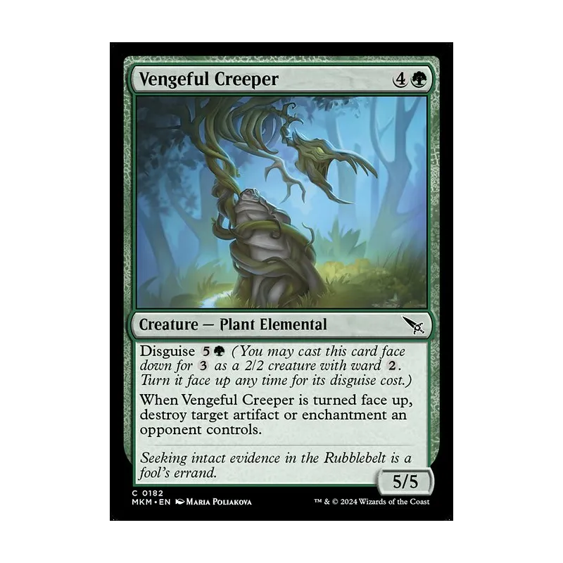 Vengeful Creeper - Murders at Karlov Manor (Near Mint)