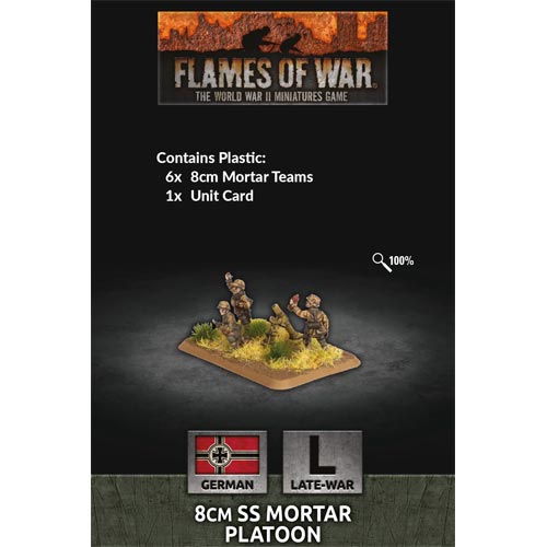 Flames of War: WW2 - 8cm SS Mortar Platoon