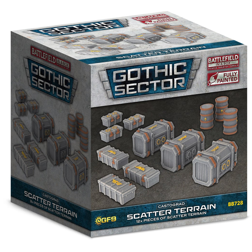 Battlefield in a Box: Gothic Sector - Castograd Scatter Terrain