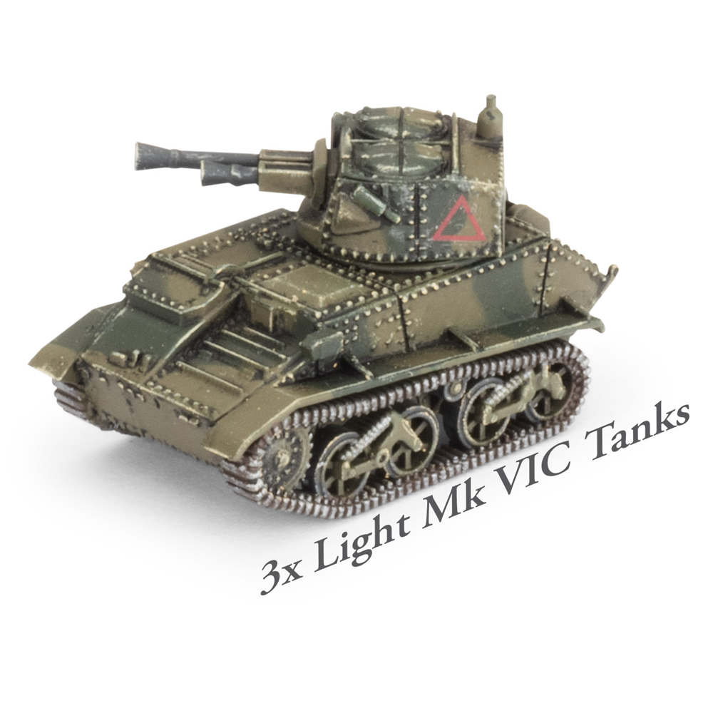 Flames of War WW2: Blitzkrieg: British Starter Force - Rifle Company