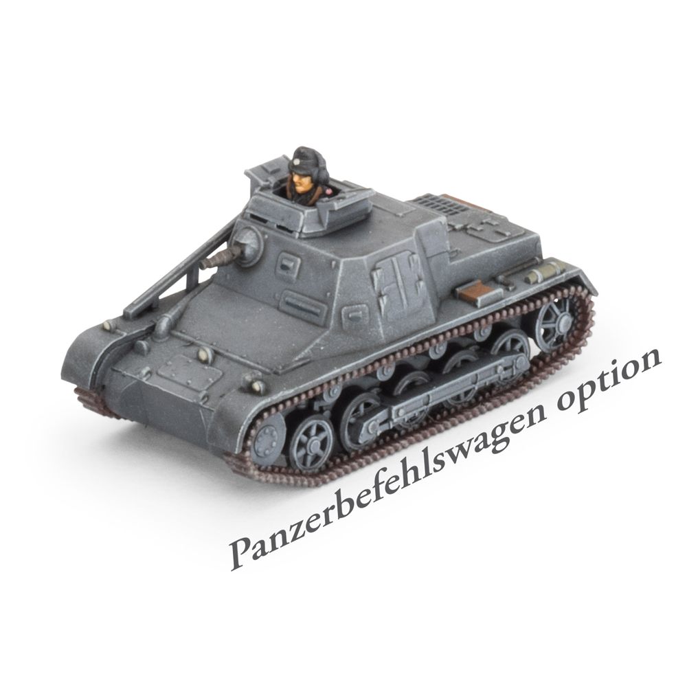 Flames of War WW2: German - Panzer I Tank Platoon