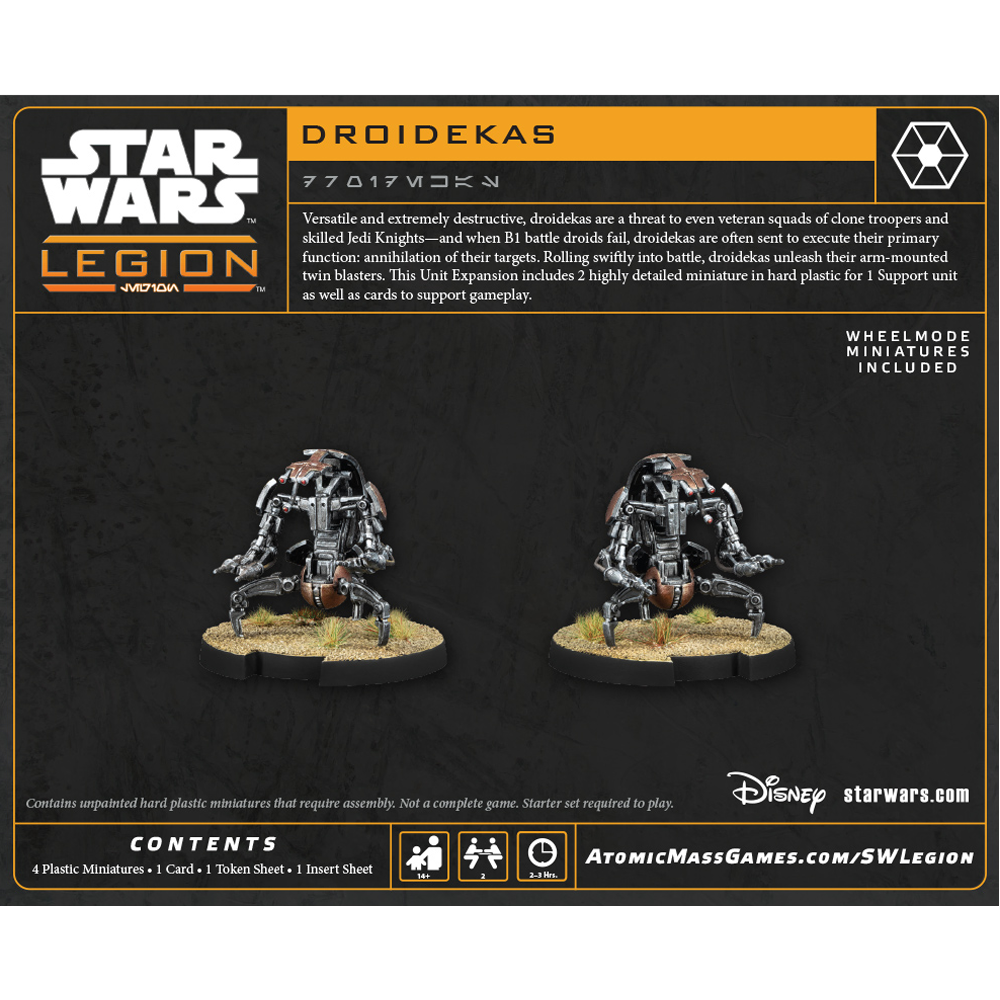 Star Wars: Legion - Droidekas (Multilingual) (Preorder)