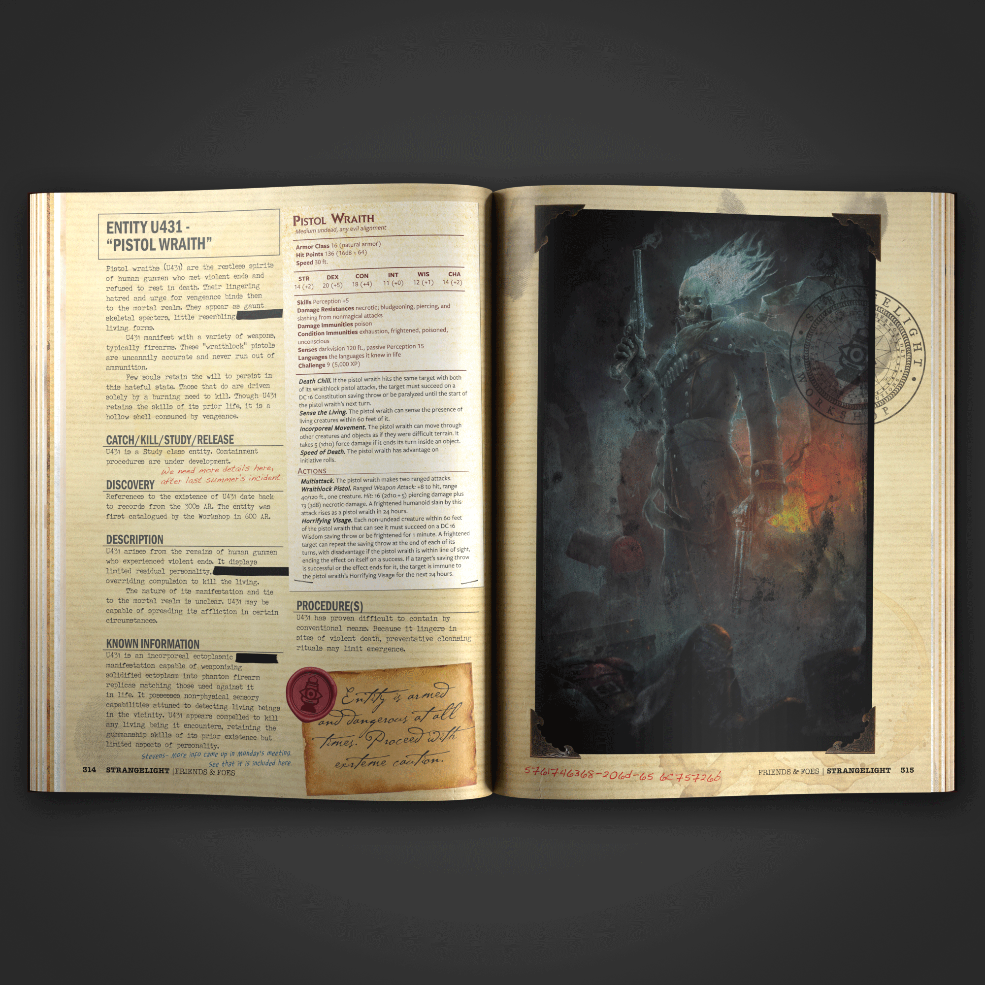 Strangelight Workshop RPG: Specternomicon