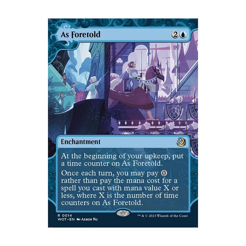 As Foretold - Wilds of Eldraine: Enchanting Tales (Near Mint)