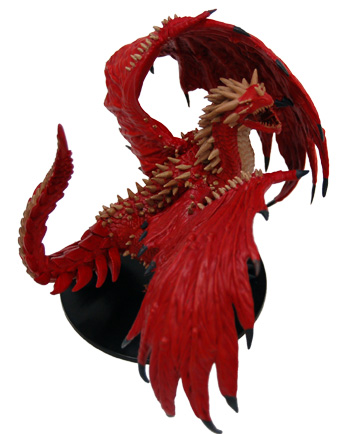 Pathfinder Battles: Dungeons Deep - Gargantuan Red Dragon Promo