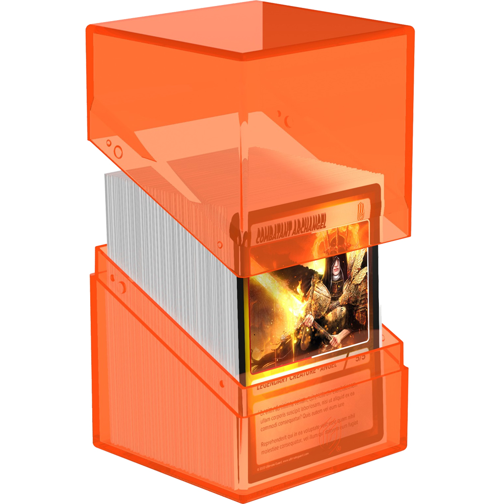 Deck Case: Boulder 100+ Clear Poppy Topaz