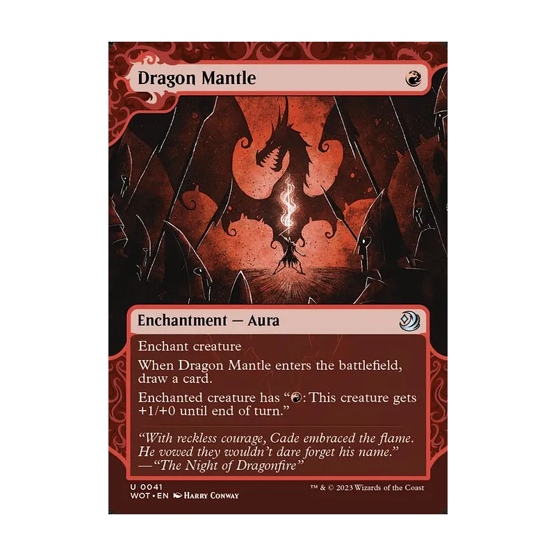 Dragon Mantle - Wilds of Eldraine: Enchanting Tales (Near Mint)