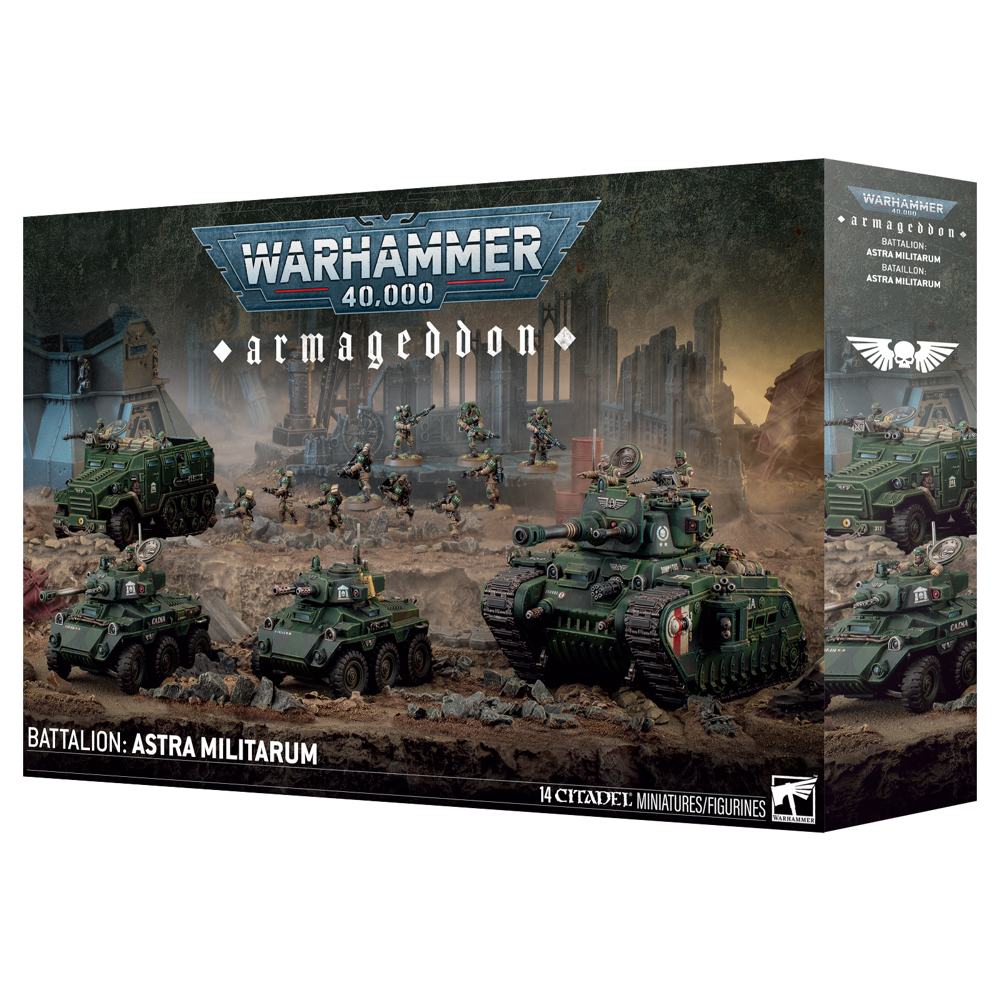 Warhammer 40K: Armageddon Battalion - Astra Militarum (Preorder)