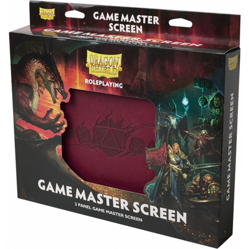 Dragon Shield RPG Accessories: GM Screen - Blood Red