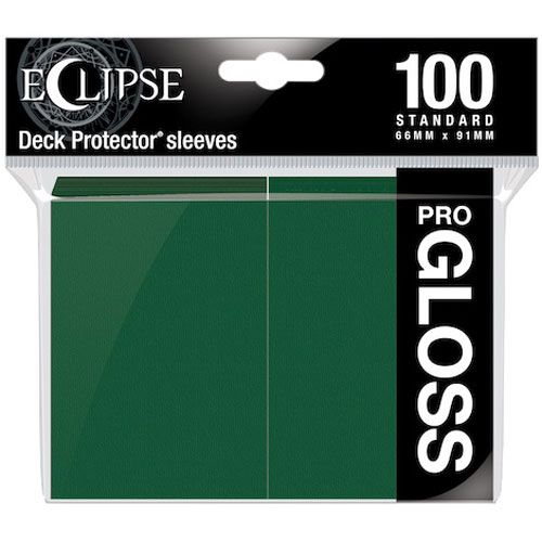 Deck Protector Sleeves: Eclipse Gloss - Forest Green (100)