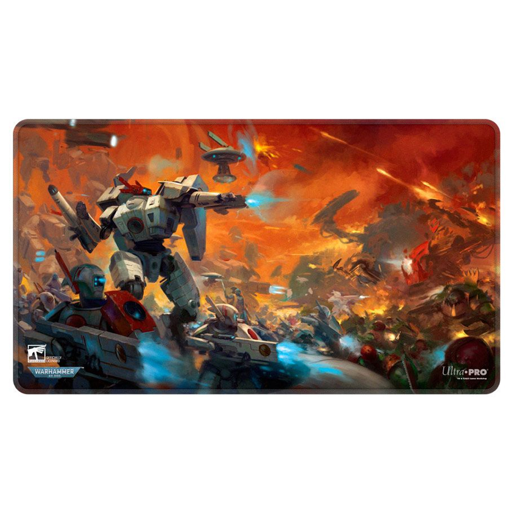 Warhammer 40K Stitched Playmat: T'au Empire Codex Aligned