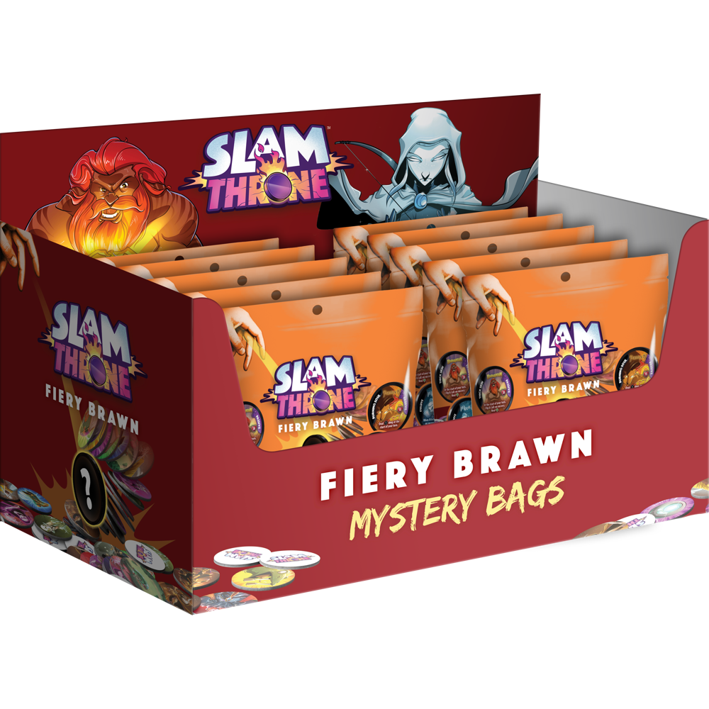 Slam Throne: Fiery Brawn - Mystery Bag Display (12) (New Arrival)