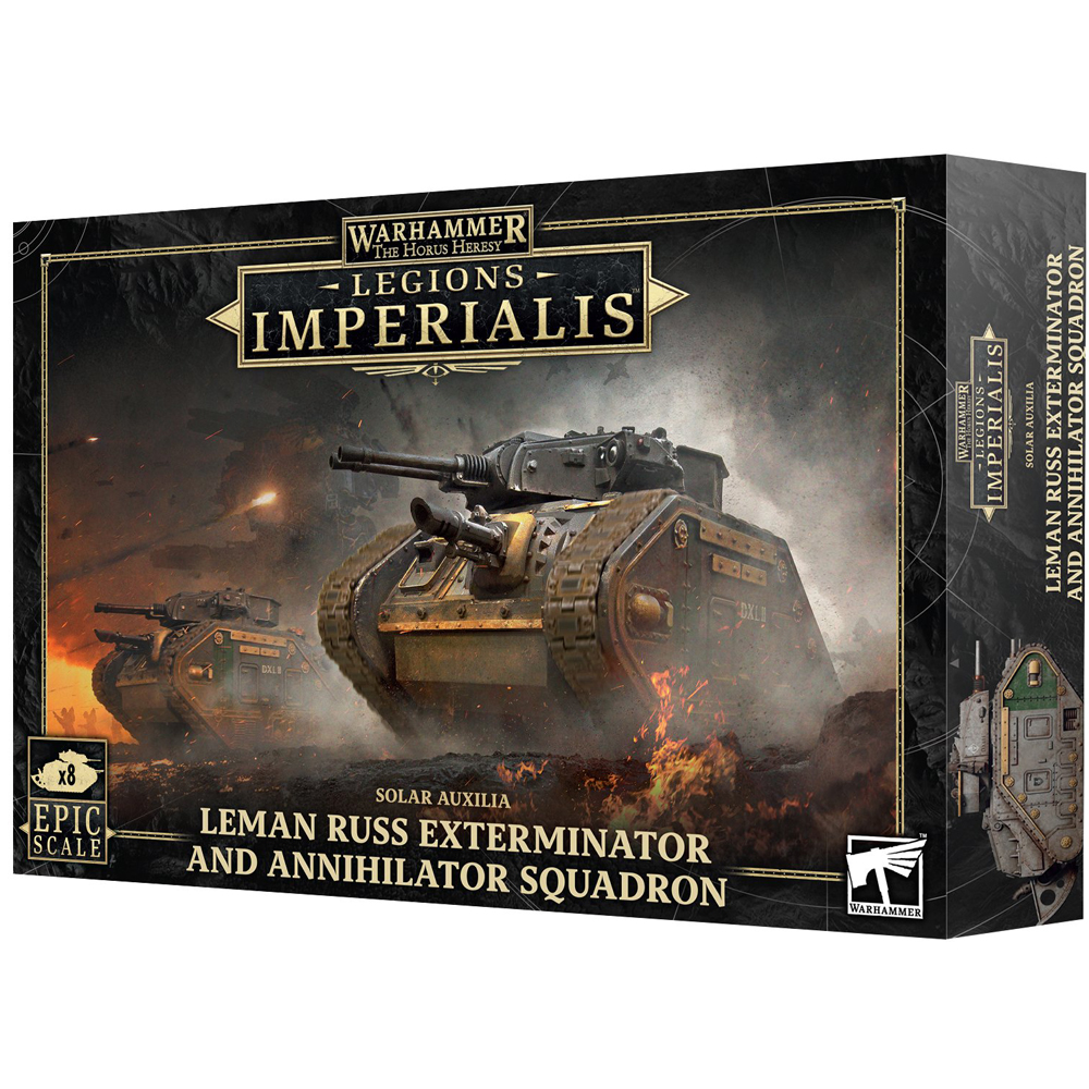 Legions Imperialis: Solar Auxilia - Leman Russ Exterminator/Annihilators