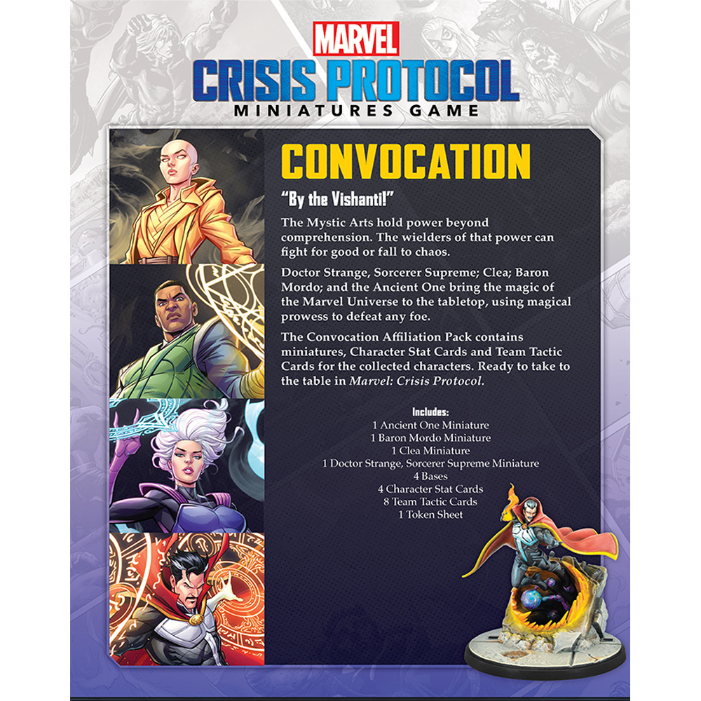Marvel Crisis Protocol: Convocation Affiliation Pack