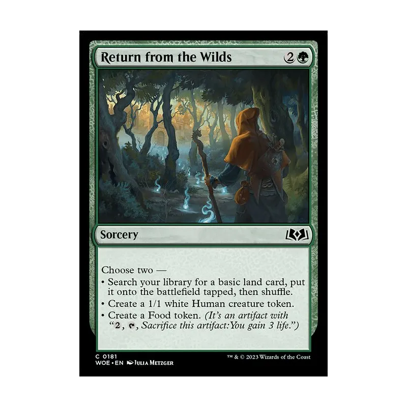 Return from the Wilds - Wilds of Eldraine (Near Mint)