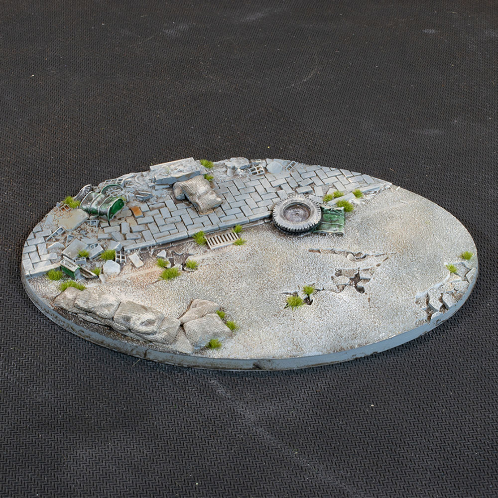 Battle Ready Bases: Urban Warfare - Oval 170mm (1)