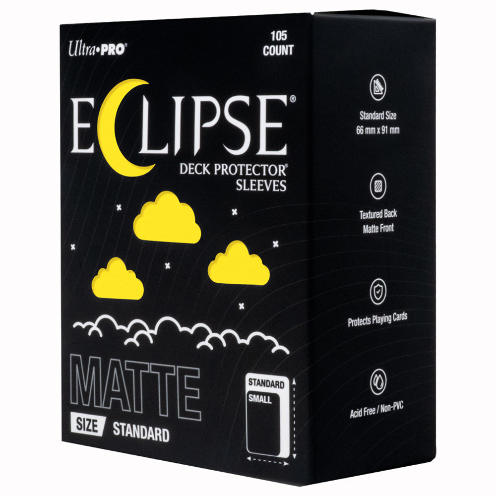 Deck Protector Sleeves: Eclipse Matte - Lemon Yellow (105) (New Arrival)