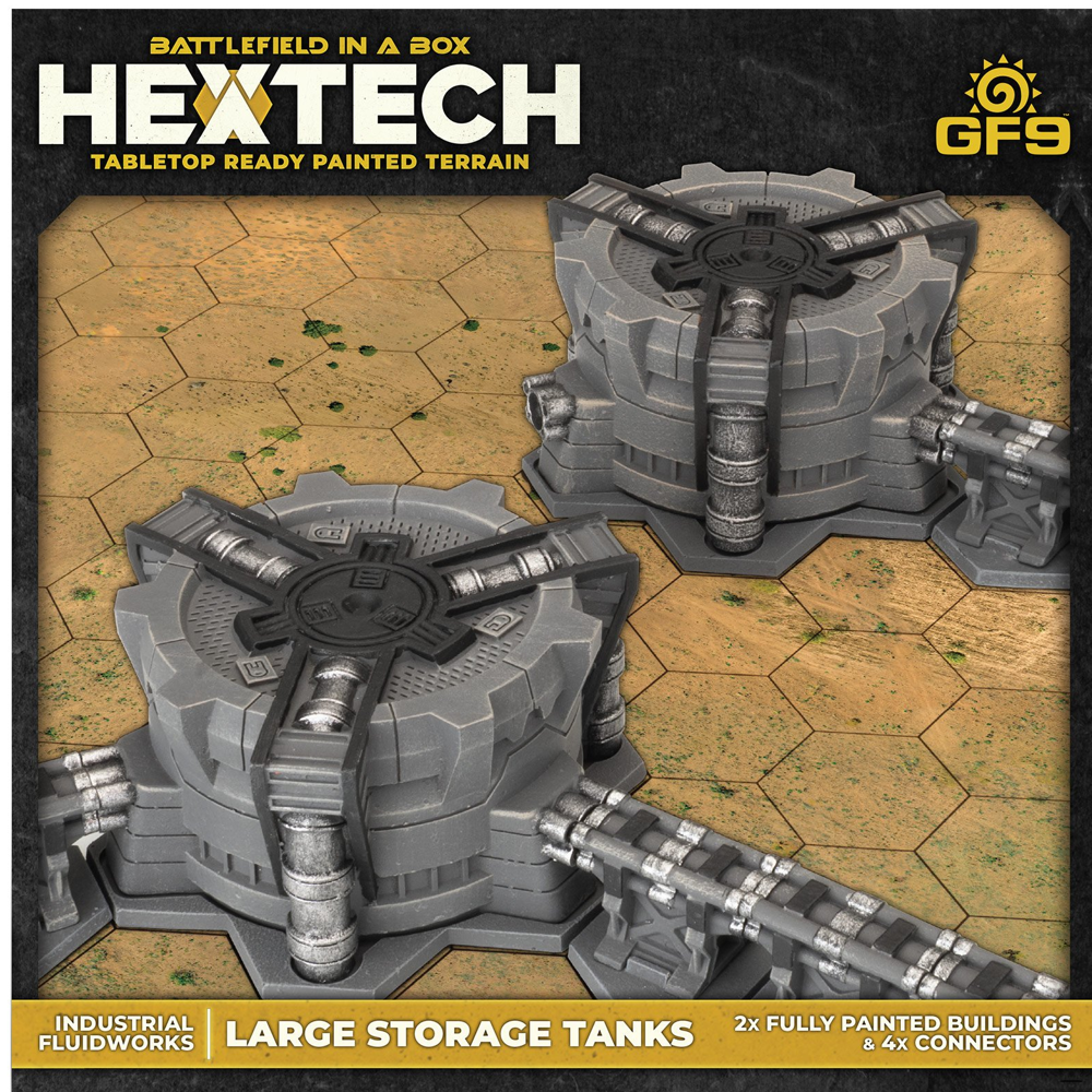 HexTech: Industrial Fluidworks - Large Storage Tanks
