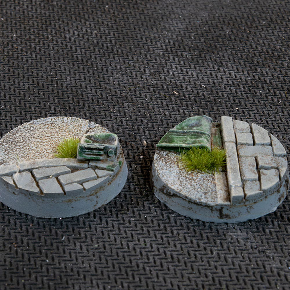 Battle Ready Bases: Urban Warfare - Round 25mm (10)