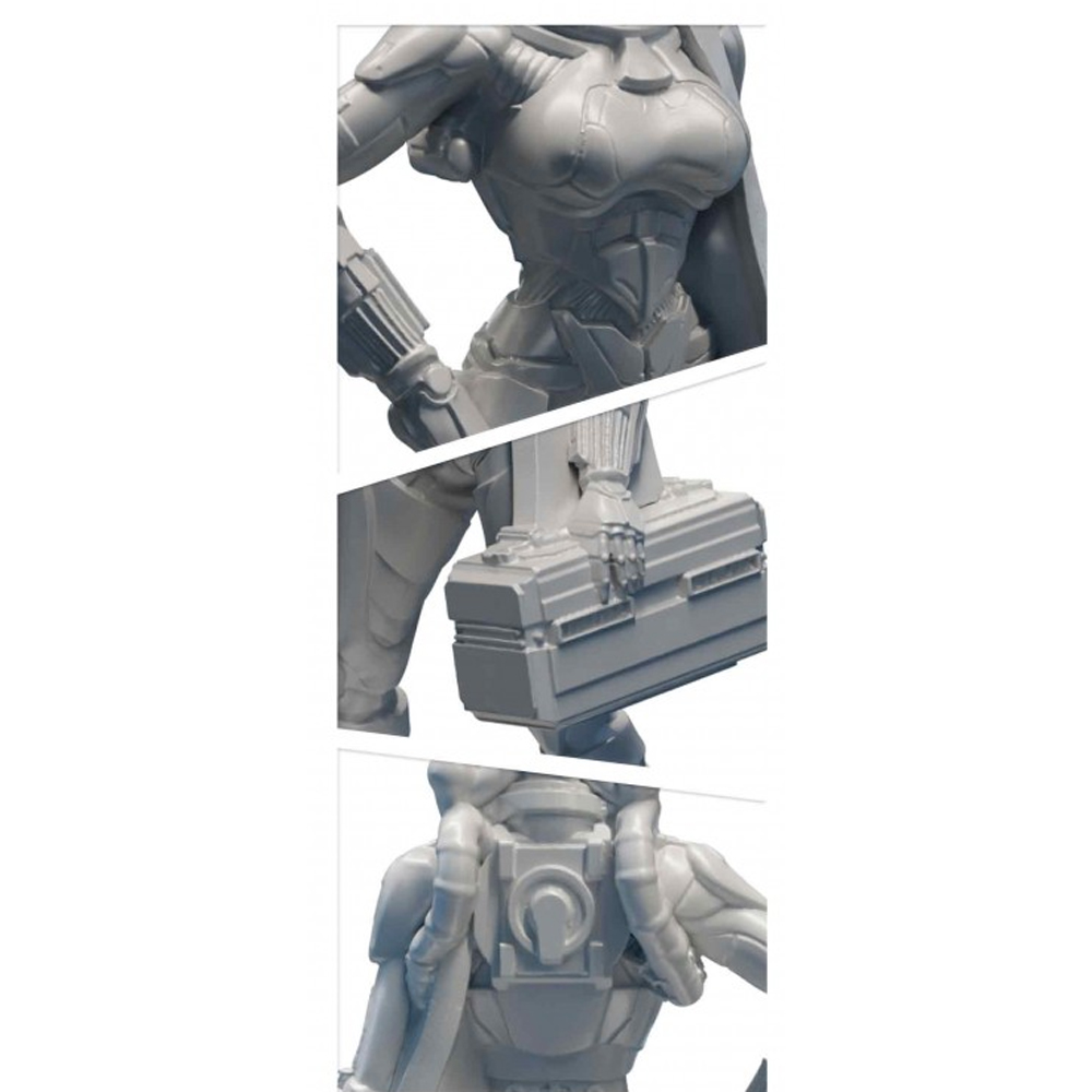 Starfinder Masterclass Miniatures: Human Ace Pilot