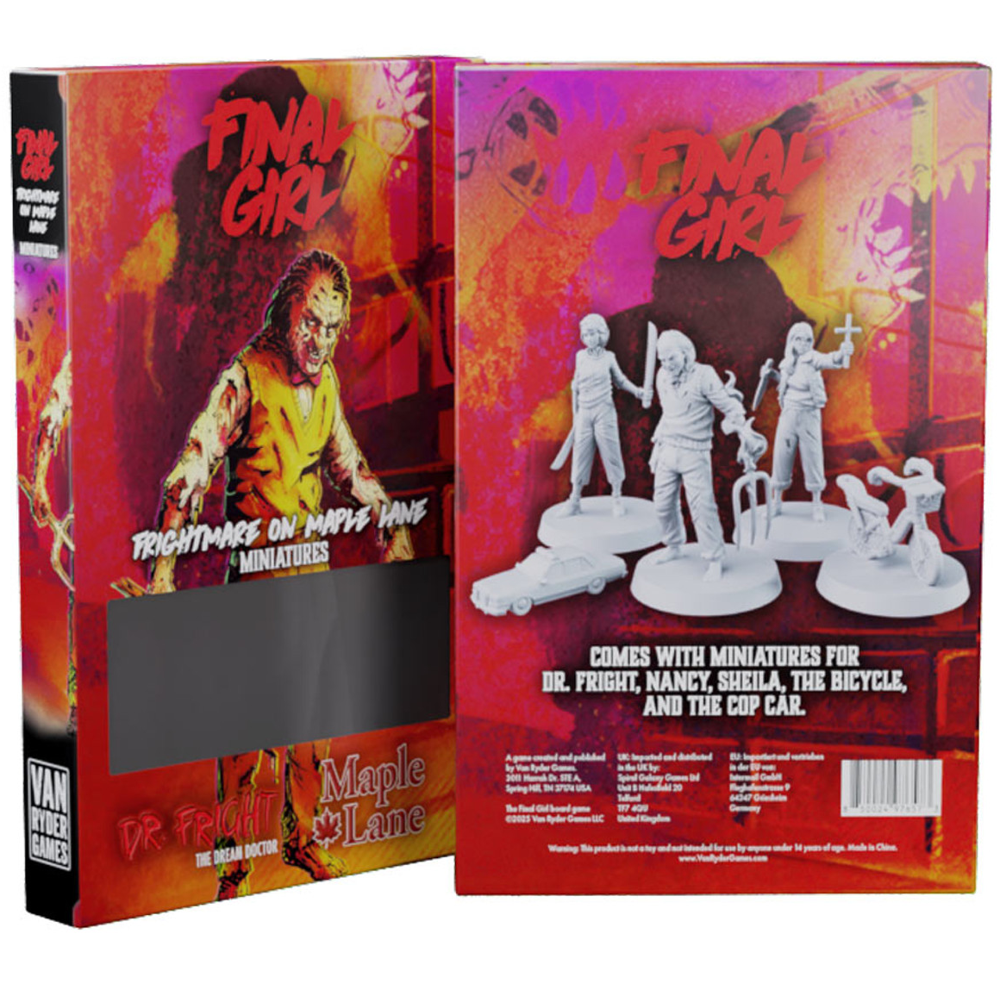 Final Girl: Frightmare on Maple Lane Miniatures