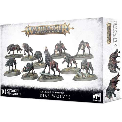 Warhammer Age of Sigmar: Soulblight Gravelords - Dire Wolves
